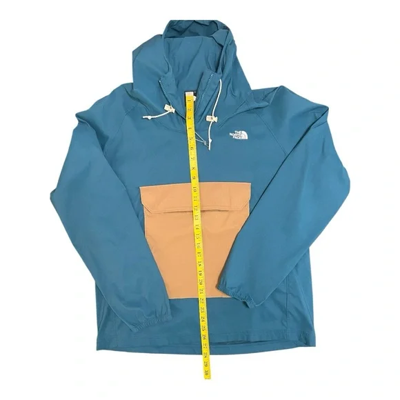 The North Face Fanorak Hooded Jacket Teal/Tan Size L Men NWOT ( never worn) - Picture 8 of 13